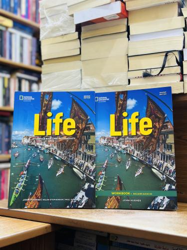 Life students book and work book pre intermediate...