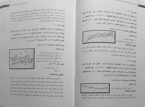 الكتابات الاسلامية المبكرة في هضبة حسمى في منطقة ت...