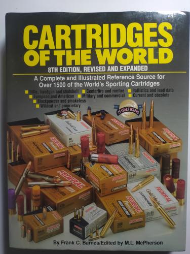 Cartridges of the World . 480 page