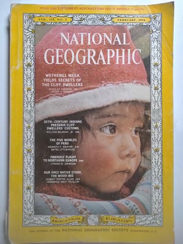 NATIONAL GEOGRAPHIC . FEBRUARY 1964