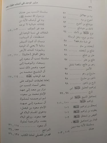 مثير الوجد في أنساب ملوك نجد . تأليف : راشد الحنبل...