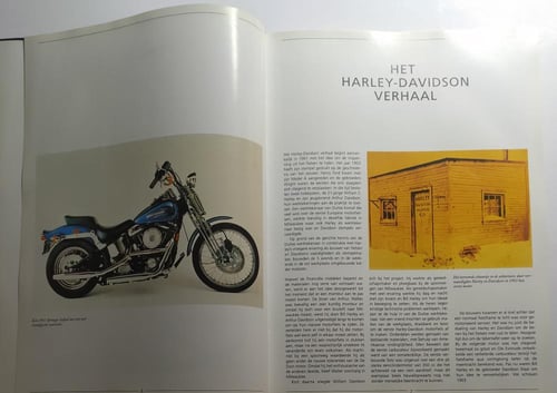 HARLEY-DAVIDSON . big size . hardcover 160 page (...