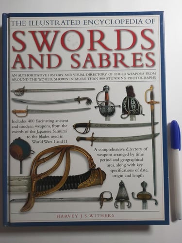 Swords And Sabres . by Harvey s Wither . hardcover...