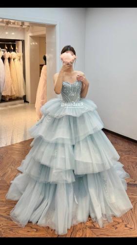 فستان بطبقات