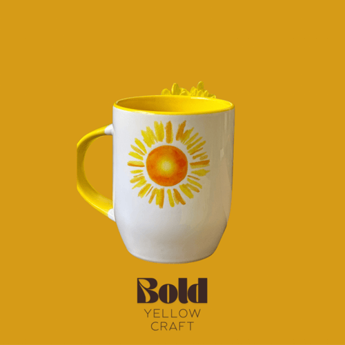 كوب سيراميك- الشمس