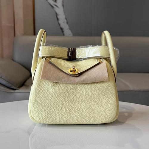 Mini Lindy Clemence Jaune Milton With GHW
