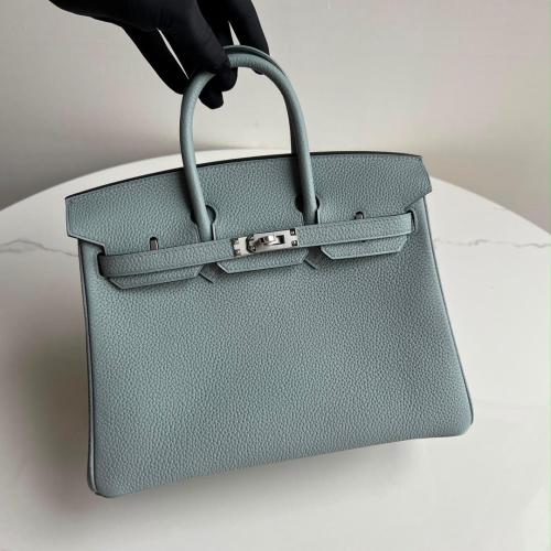 Birkin 25 togo Blue Lin PHW