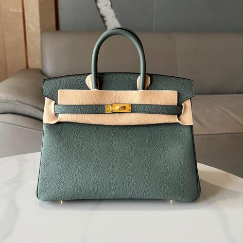 Birkin 25 togo Vert Amande GHW