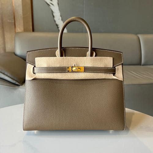 Birkin 25 sellier Epsom Etoup GWH