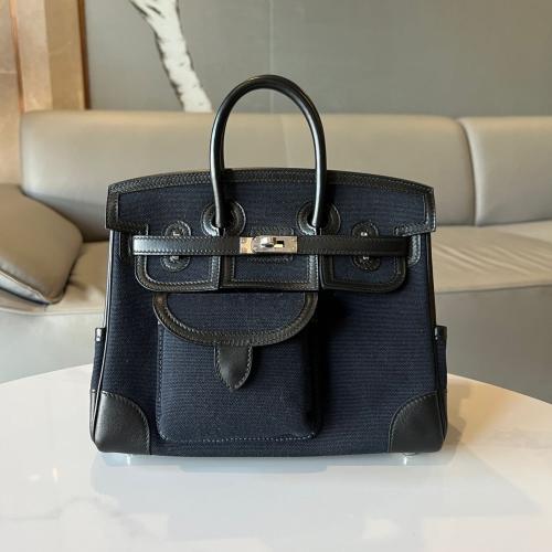 Birkin25 crago Blue Navy With PHW