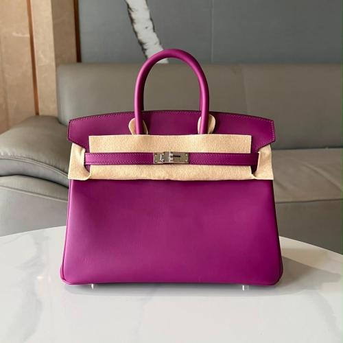Birkin 25 swift Rose Pourpre PHW
