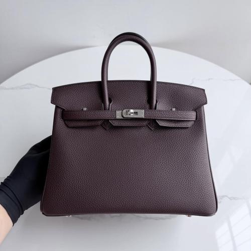 Birkin 25 Togo Rouge sellier with PHW