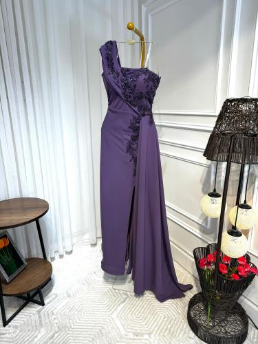 فستان لكرا استرتش