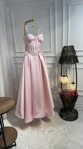 فستان تفته ميكادو دبل كلوش