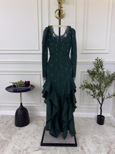 فستان باربي بتطريز بلور راقي