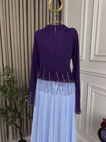 فستان باربي تطريز يدوي راقي