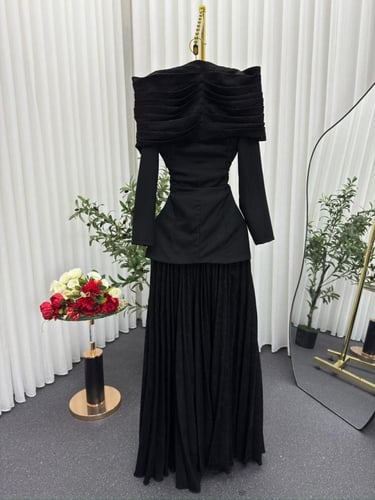 فستان العيد اسود