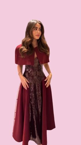 فستان عودي سهرة