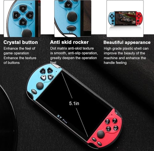 جهاز تشغيل العاب الفيديو الرقمية اكس 7 بلس 5.1 انش...