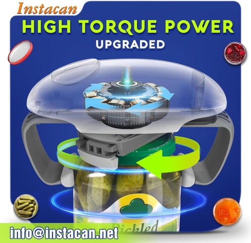 فتاحة برطمانات أوتوماتيكية بلمسة واحدة - لِقِطَع ا...