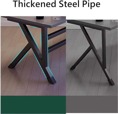 مكتب ألعاب 100 × 60 سم كبير جدًا للمنزل والمكتب طا...