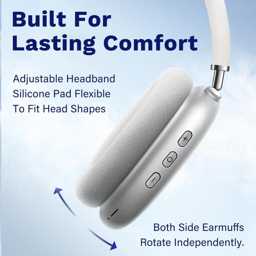 سماعات فوق الاذن 42 ساعة من وقت الاستماع والتحكم ف...