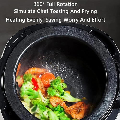 آلة طهي أوتوماتيكية ٢٠٠٠ واط — وعاء دوّار ٣٦٠° بسع...