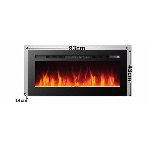 دفاية ديكور كهربائية بالريموت كنترول وتحكم بدرجة ا...