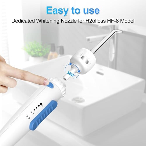 اتش تو اوفلوس اقراص تبييض الاسنان بالماء قابلة لاع...