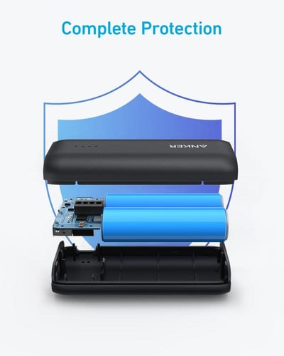 بارو بانك أنكر باوركور 5ك، هو شاحن محمول صغير للغا...