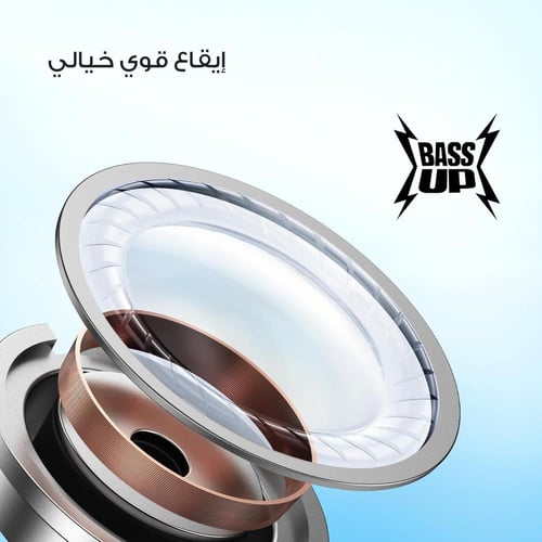 سماعات انكر P20i لاسلكية، منافذ تشغيل 10 مم لصوت ق...