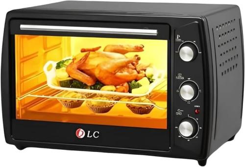 فرن كهربائي DLC سعة 63 لتر 2200 واط شبكة شواء ومقل...