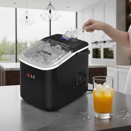 صانعة ثـلـج منزلية سعة 1.1 لتر و 112 واط - ثلج طاز...