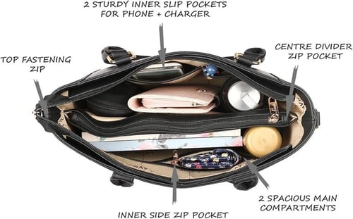 شنطة يد متوسطة من لافي