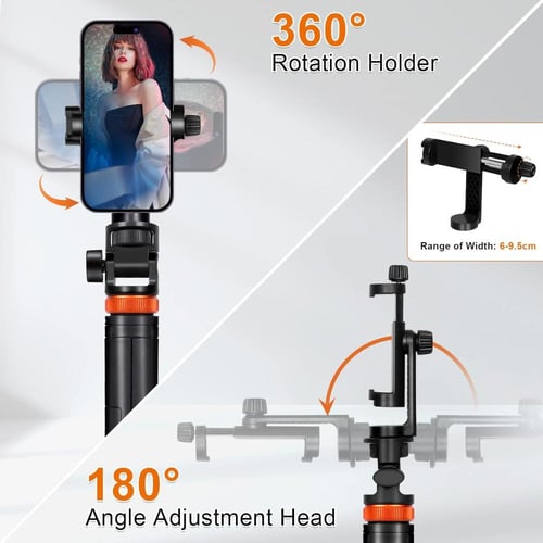 عصا صور السيلفي ثلاثية القوائم مطورة وقابلة للتمدي...