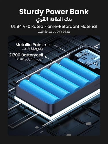 باور بانك 20000 مللي أمبير في الساعة من يوجرين، شا...