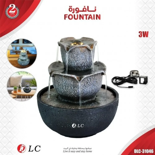 نافورة بشكل زهرة