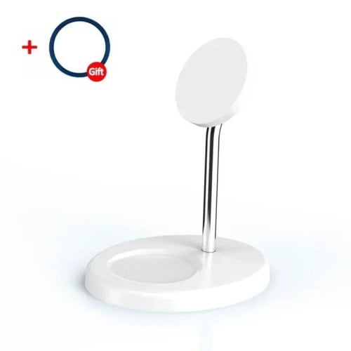 حامل شحن لاسلكي مغناطيسي 2 في 1