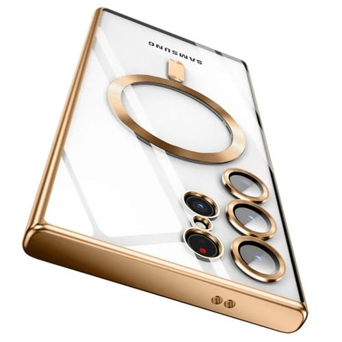 حافظة شفافة مطلية