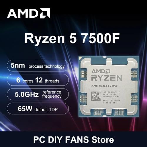 معالج AMD Ryzen 5 7500F جديد