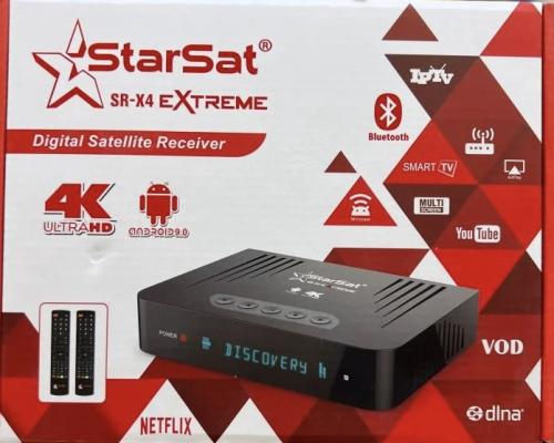 رسيفر ستارسات اكس فور اكستريم فوركيه اندرويد Stars...