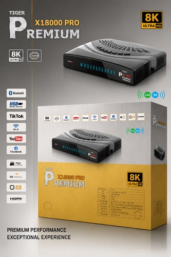 Premuim X18000 pro 4K - رسيفر بريميوم اكس 18000 بر...