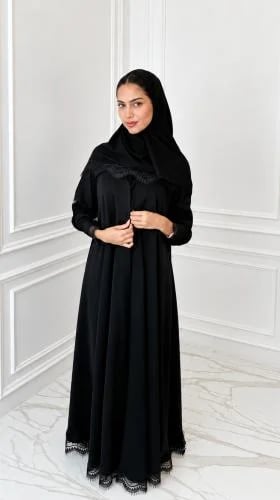 عباية زاهيا بأكمام استرتش