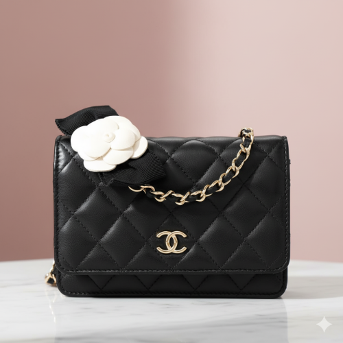محفظة chanel ( أسود )