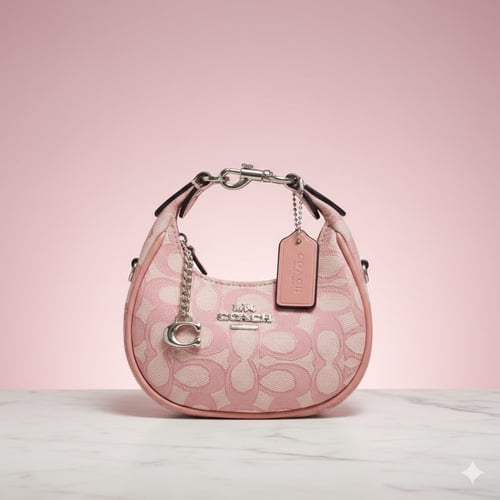 شنطة (baby pink) coach