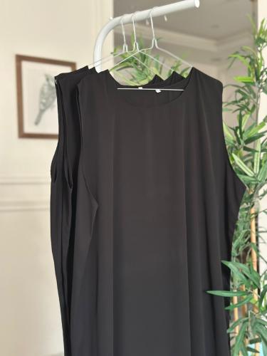 فستان عباية اسود