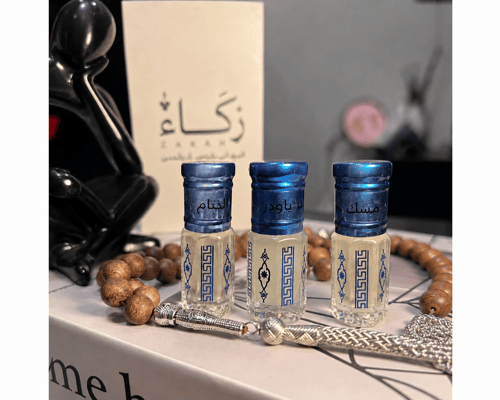 مجموعة مختاره من ٣ أدهان المسك