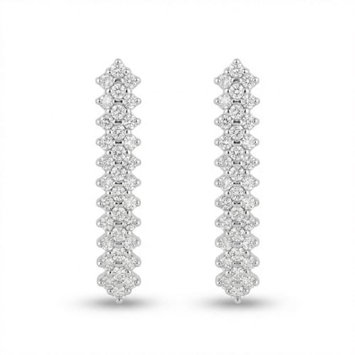 طقم الماس ذهب ابيض عيار18