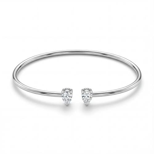 سواره ذهب ابيض وألماس عيار18