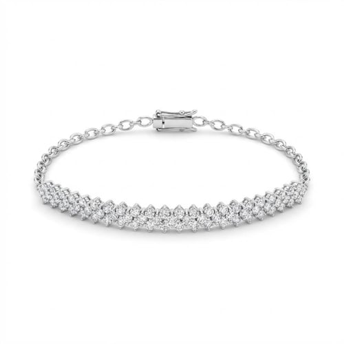 طقم الماس ذهب ابيض عيار18